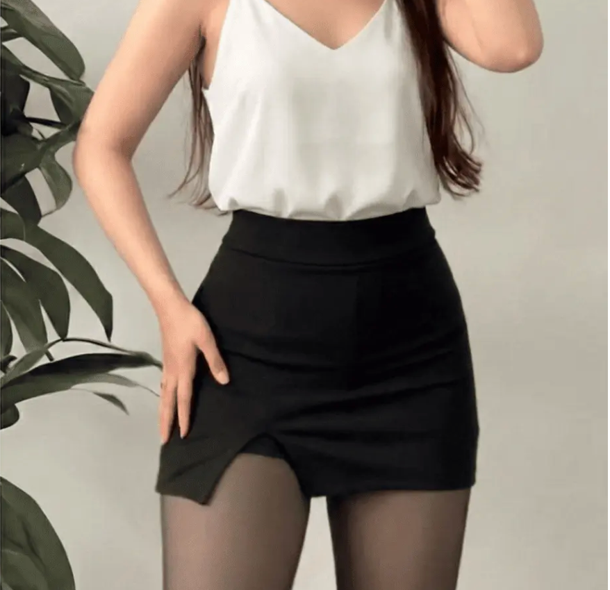 FaldaShort Tiro Alto Control Abdomen - MagnoFit