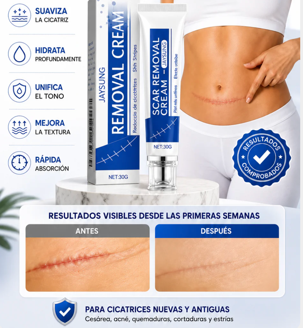 Removal Cicatricure - Elimina y Unifica las Cicatrices 99.9% Efectivo